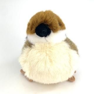 りくのなかまたち すずめ スズメ ぬいぐるみ ブラウン 手乗り 
