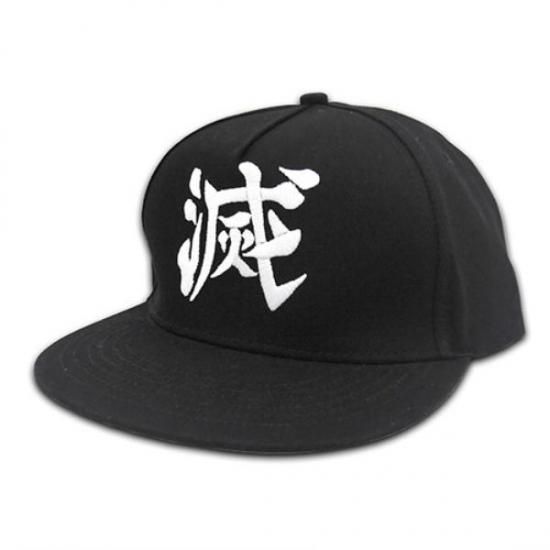 鬼滅の刃 鬼殺隊 フラットバイザー キャップ COSPA ブラック