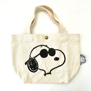 会員様限定50％OFF対象商品！ スヌーピー PEANUTS ミニトート ジョークールフェイス バッグ