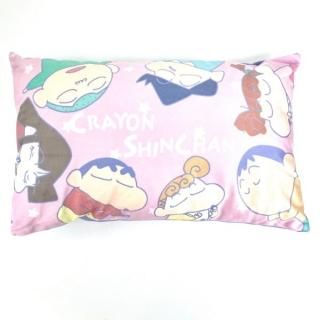 クレヨンしんちゃん しんちゃんと愉快な仲間たち トスピロー クッション ピンク 25×40(cm)