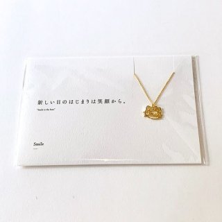 サンリオ ハローキティ  HelloKitty×5108”Smile”gold ゴールド アクセサリー ネックレス コトバ