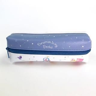 ドラえもん 2ルーム ペンケース 星空 ペンポーチ 筆箱 紺