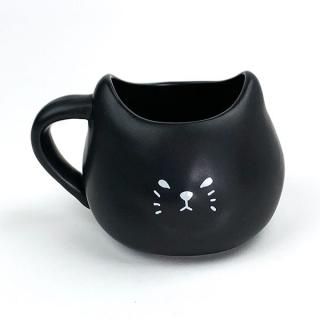 マグ ふてぶてしい猫 くろねこ マグカップ  黒