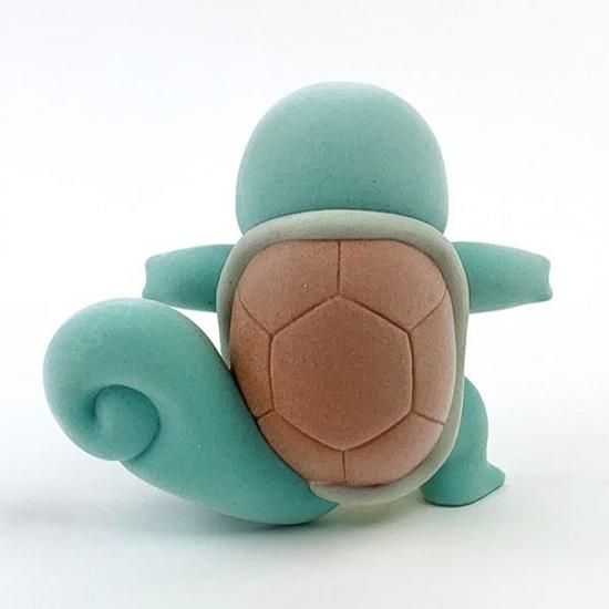 ポケットモンスター ゼニガメ フロッキングドール ポケモン ドール マスコット インテリア