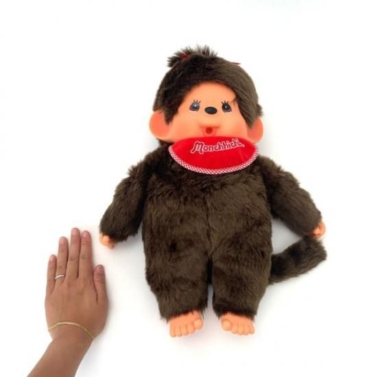 モンチッチ ぬいぐるみ L 女の子 ブラウン プレミアム スタンダード