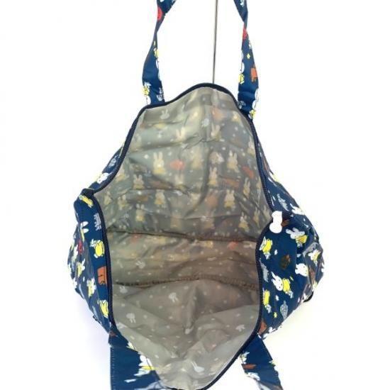 ✨極希少✨foglia miffy コラボ トートバッグ ネイビー ミッフィー