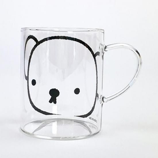 ミッフィー 耐熱ガラス マグ セルフィー ボリス マグカップ 食器 ティータイム