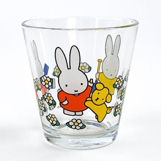 ミッフィー バースデーデザインパーティグラス・ガラスプレート