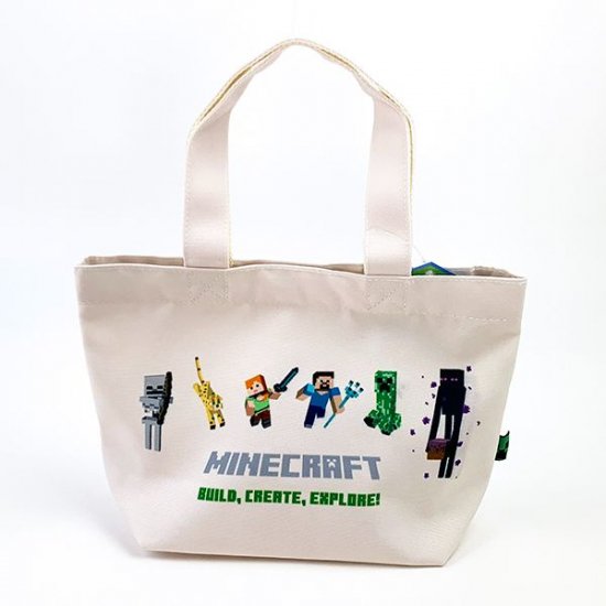 Minecraft マインクラフト マイクラ ミニトート トートバッグ かばん ...