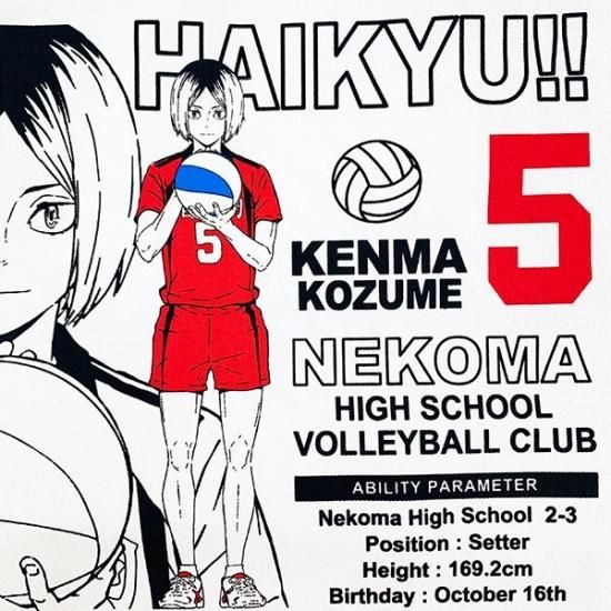 ハイキュー！！ 孤爪研磨 バレーボール 少年ジャンプ トートバッグ