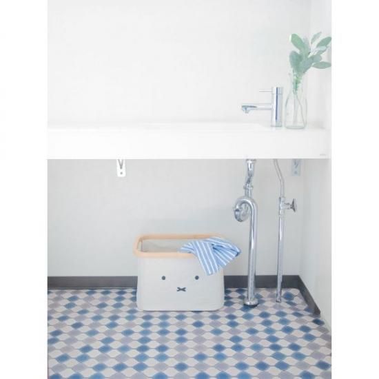 ミッフィー miffy ミッフィ―バンブーバスケットS顔だけ
