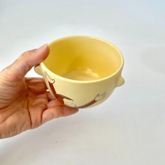 白いブランド食器お茶碗｜ペア11.5cm高台ボール (255cc