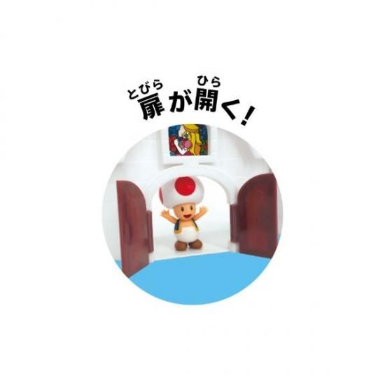 スーパーマリオ プレイセットピーチ城 おもちゃ ジオラマ 任天堂