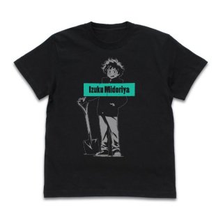 ヒロアカ 緑谷出久 僕のヒーローアカデミア雪まつりVer./BLACK-XL Tシャツ ブラック XLサイズ
