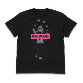 ヒロアカ 麗日お茶子 僕のヒーローアカデミア雪まつりVer./BLACK-XL Tシャツ ブラック XLサイズ