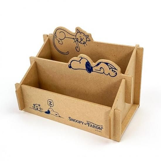 スヌーピー 簡単組立 リモコンボックス スヌーピー ＆ ファーロン