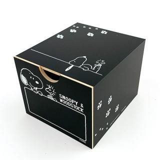 店内セール開催中!10％オフ対象商品! スヌーピー 黒板 引き出しボックス スヌーピー ＆ ウッドストック 収納 片付け インテリア 日本製