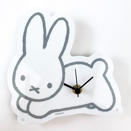 ミッフィー miffy Dick Bruna うさぎさくら企画 置き時計 とけい