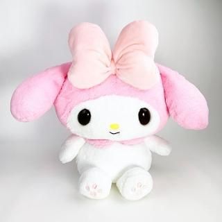 店内セール開催中!10％オフ対象商品! サンリオキャラクターズ ほわほわ マイメロディ 2L ぬいぐるみ インテリア ビッグサイズ ピンク