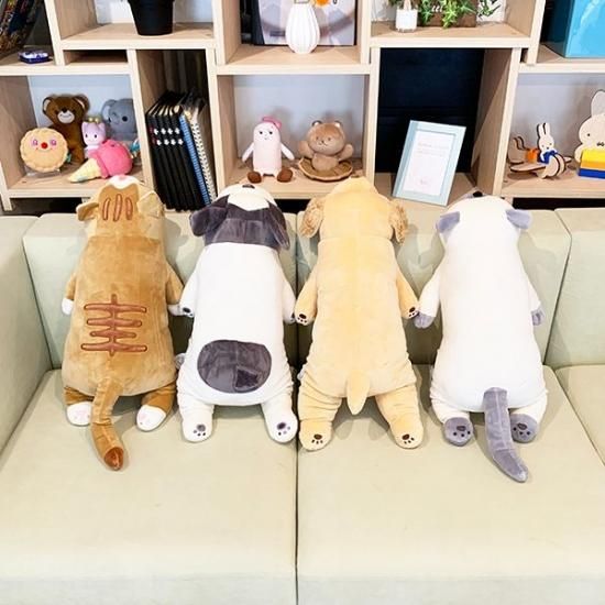 感謝価格(‗- ·̫ -‗^)ꪆ  ❤︎バラのお布団おネム猫ちゃん プレミアム ねむねむアニマルズ 抱きまくら ソラ シャムネコ 猫