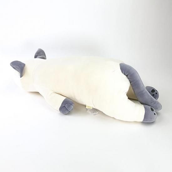 2025春の新作 プレミアム ねむねむアニマルズ 抱きまくら ソラ シャムネコ 猫 ぬいぐるみ