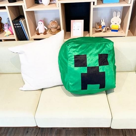 楽天市場】マインクラフト クッション 背当てクッション