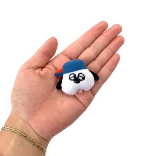 スヌーピー オラフ ぬいバッチ バッチ ホワイト