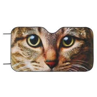 サンシェード キジトラ ねこのサンシェード カー用品　日よけ 　 横130×縦70cm 　