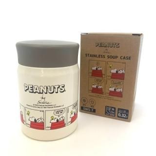 スヌーピー PEANUTS ステンレス 保温スープケース スープジャー ランチ ホワイト