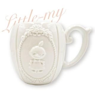リトルミイ MOOMIN レリーフマグ リビエラシリーズ マグカップ ティータイム ホワイト