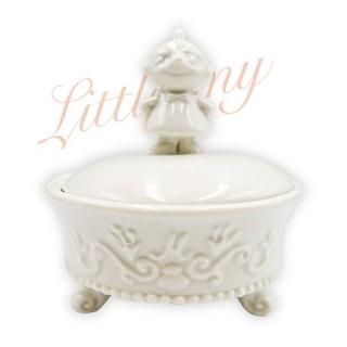 店内セール開催中!10％オフ対象商品! リトルミイ MOOMIN ジュエリーボックス リビエラシリーズ 小物入れ インテリア ホワイト