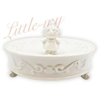 店内セール開催中!10％オフ対象商品! ムーミン リトルミイ MOOMIN アクセサリートレイ リビエラシリーズ インテリア ホワイト