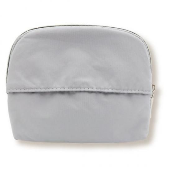 naptime ライトグレー キルティングポーチ naptime ライトグレー キルティングポーチ naptime ライトグレー