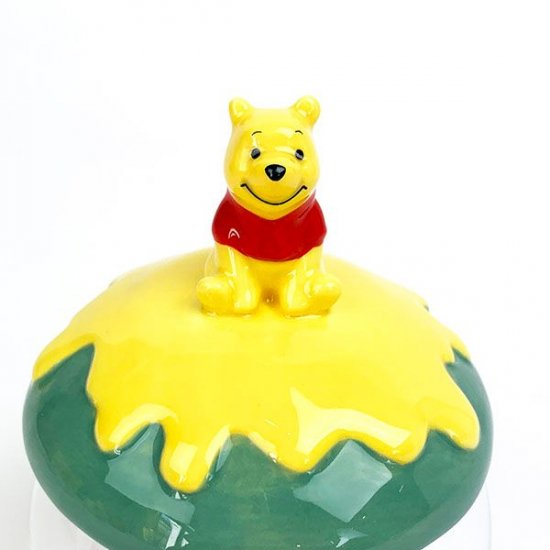 ディズニーウィンターマジッククマのプーさん陶器キャンディーポット