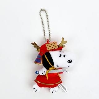 店内セール開催中!10％オフ対象商品! スヌーピー PEANUTS スヌーピー 武将 真田幸村 マスコット ぬいぐるみ 歴史 ジャパン