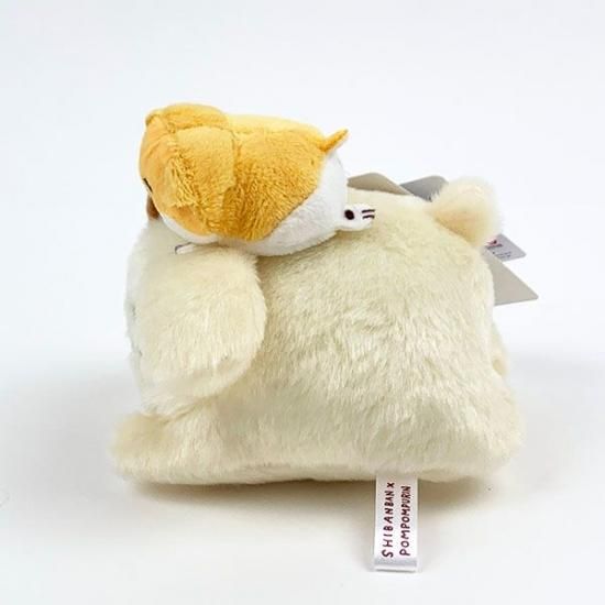 サンリオ ポムポムプリン×しばんばん マスコット お昼寝