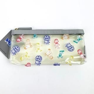 ドラえもん PVCペンポーチ みんな ペンケース ハブラシケース 学校 オフィス