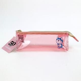 <img class='new_mark_img1' src='https://img.shop-pro.jp/img/new/icons15.gif' style='border:none;display:inline;margin:0px;padding:0px;width:auto;' />ドラえもん 三角ペンポーチ ピンク ペンケース 筆箱 ポーチ 学校 オフィス