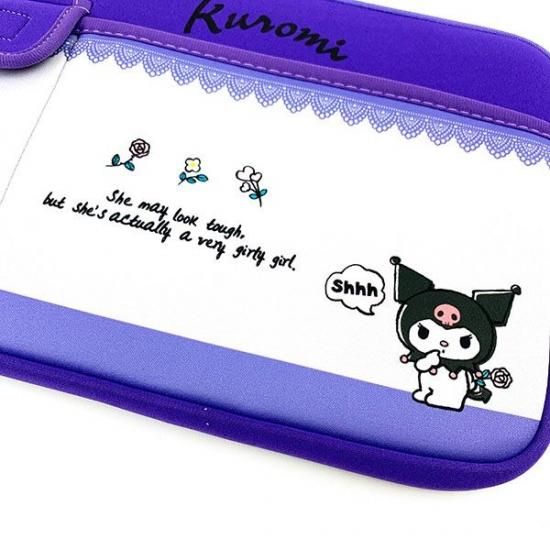 【韓国限定・現在販売終了】クロミちゃん タブレットケース 韓国限定・現在販売終了】クロミちゃんPCケース - メルカリ