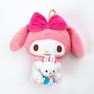 サンリオ マイメロディ ペアマスコット ボールチェーン ぬいぐるみ ピンク
