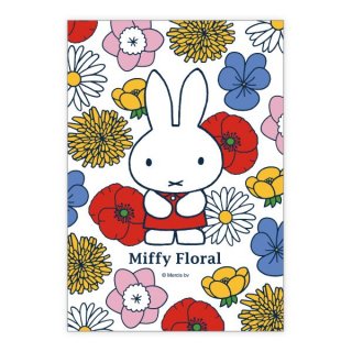 ミッフィー フローラル ウォールキャンバス Miffy floral 飾り インテリア