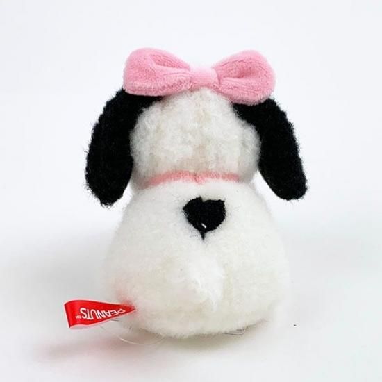 スヌーピー ミニぬいぐるみ ベル インテリア 昭和レトロ ピンク