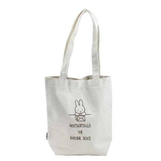 特価品セ ミッフィー miffy キャンバスロゴ刺繍トート トートバッグ バッグ