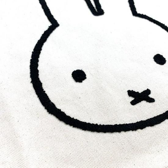 ミッフィー様 ミッフィー miffy 刺繍A4トート さがら刺繍 フェイス トート