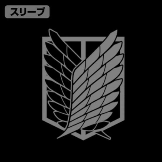 進撃の巨人 調査兵団のエンブレム 4個セット 進撃の巨人調査兵団の