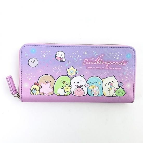 新作②＊お洗濯スーちゃん＊パープル系＊ハンドメイド＊長財布＊