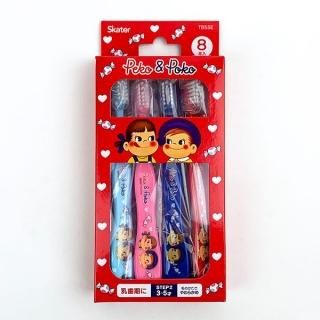 店内セール開催中!10％オフ対象商品! ペコちゃん 歯ブラシ 8本セット 3～5才 子供 キッズ 歯磨き オーラルケア