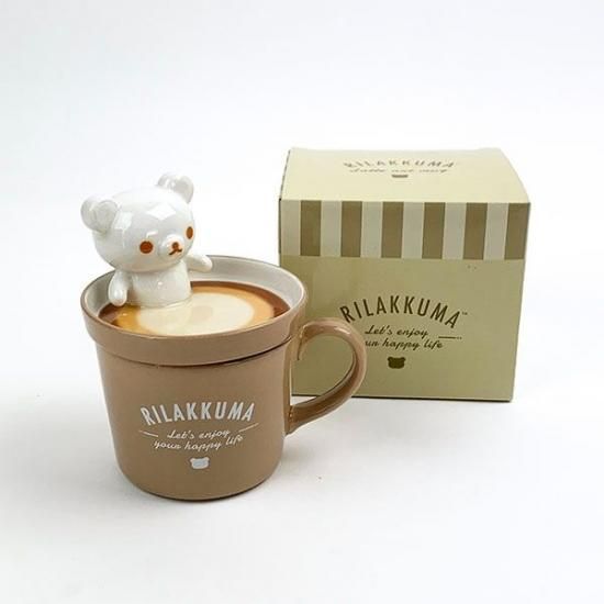 リラックマ ラテアートマグ マグカップ 食器 陶器シリーズ リラックマ