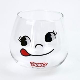 店内セール開催中!10％オフ対象商品! ペコちゃん ゆらゆらグラス スマイル 食器 コップ 不二家 日本製