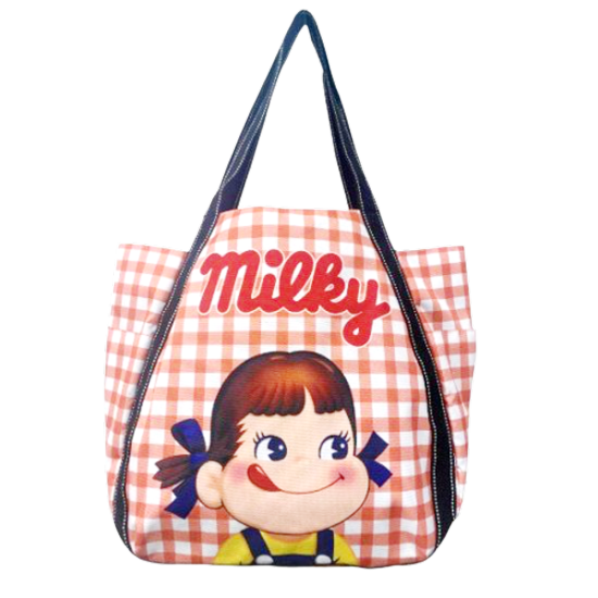 送料無料(沖縄配送) 【現品】巾着・両面ポケット付 トートバッグ